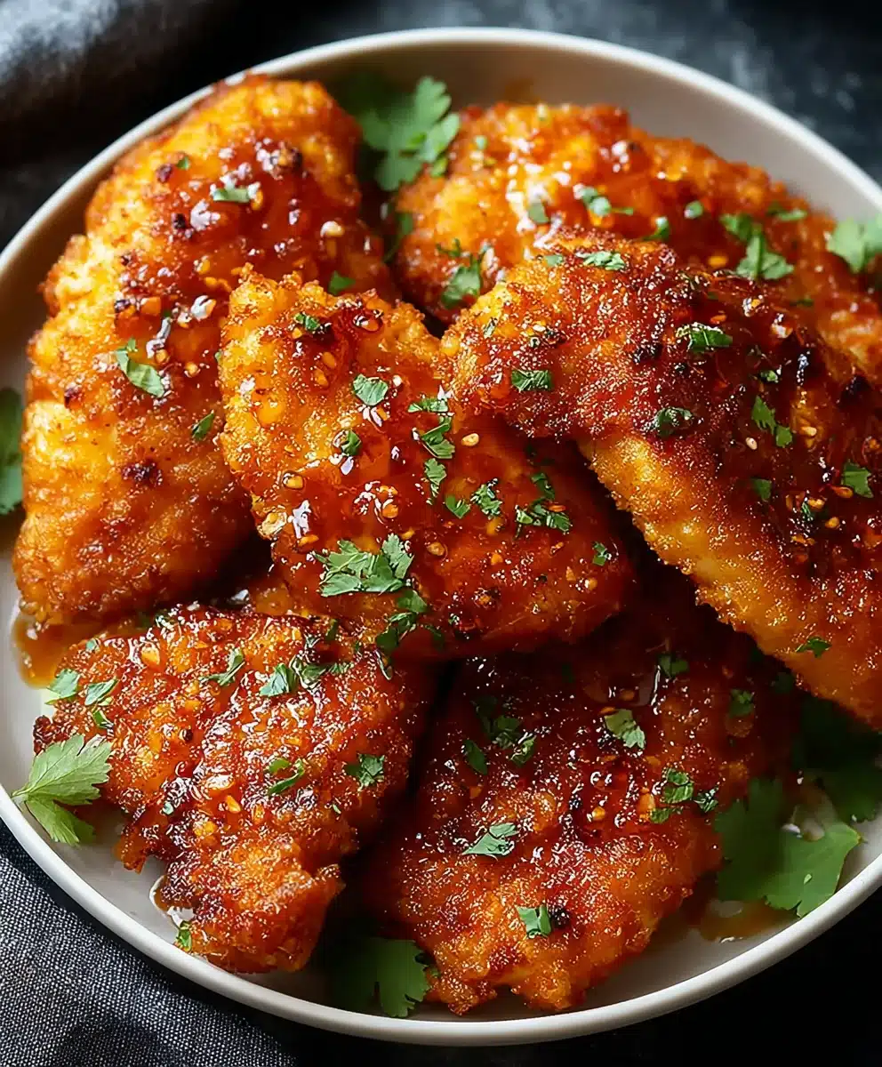 Crispy Hot Honey Chicken-Ultimate Comfort Food 2 Crispy Hot Honey Chicken-Ultimate Comfort Food
