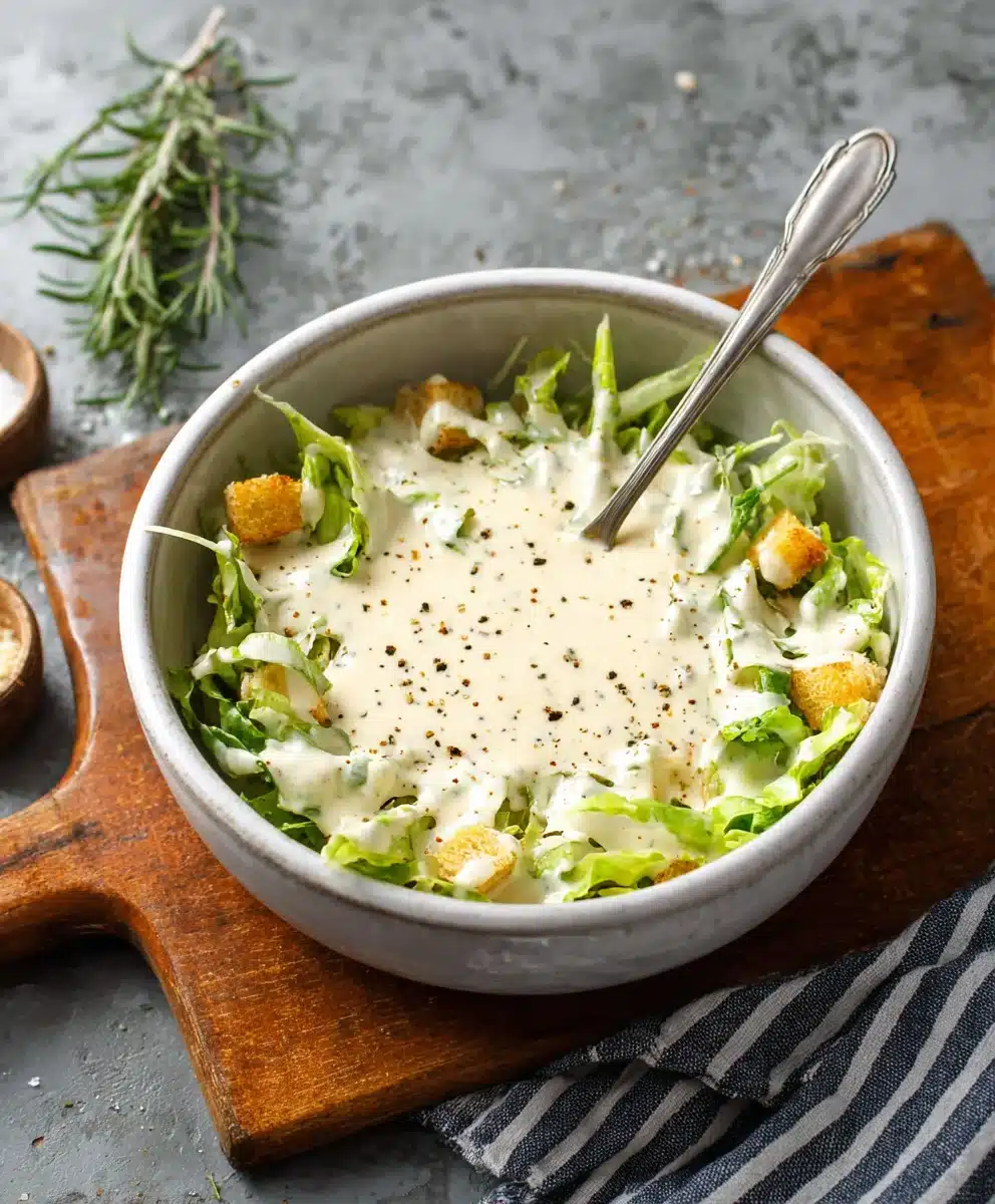 Silker Caesar Dressing- Unexpected Secret Ingredient 1 Silker Caesar Dressing- Unexpected Secret Ingredient