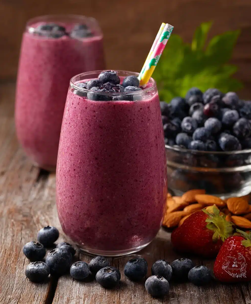 Secret Ingredient Blueberry Smoothie Easy Recipe 1 Secret Ingredient Blueberry Smoothie Easy Recipe