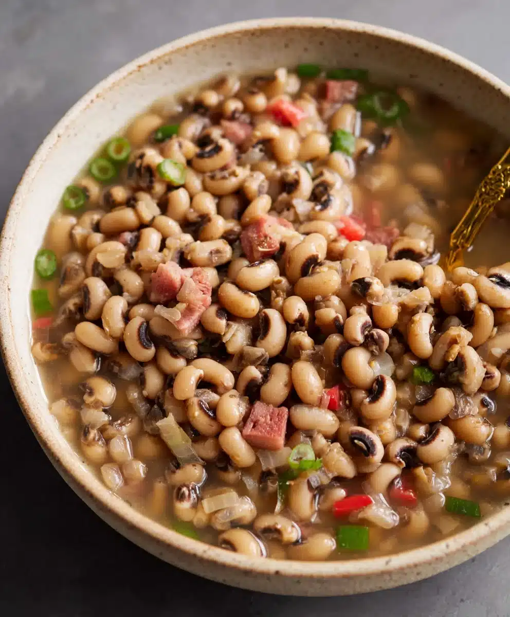 Lucky Southern Black-Eyed Peas Recipe 2 Lucky Southern Black-Eyed Peas Recipe
